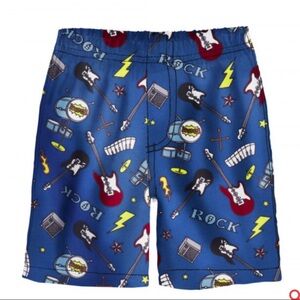 Crazy Rock Basic Swimsuit / Bright Blue